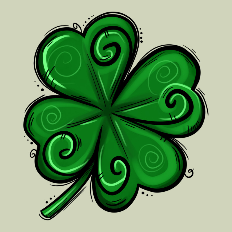 St. Patrick's Day Shamrock Heavyweight Hoodie by Jasminsmagicworld | Teevron