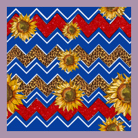 4th Of July Sunflower Seamless  Pattern Heavyweight Hoodie | Teevron