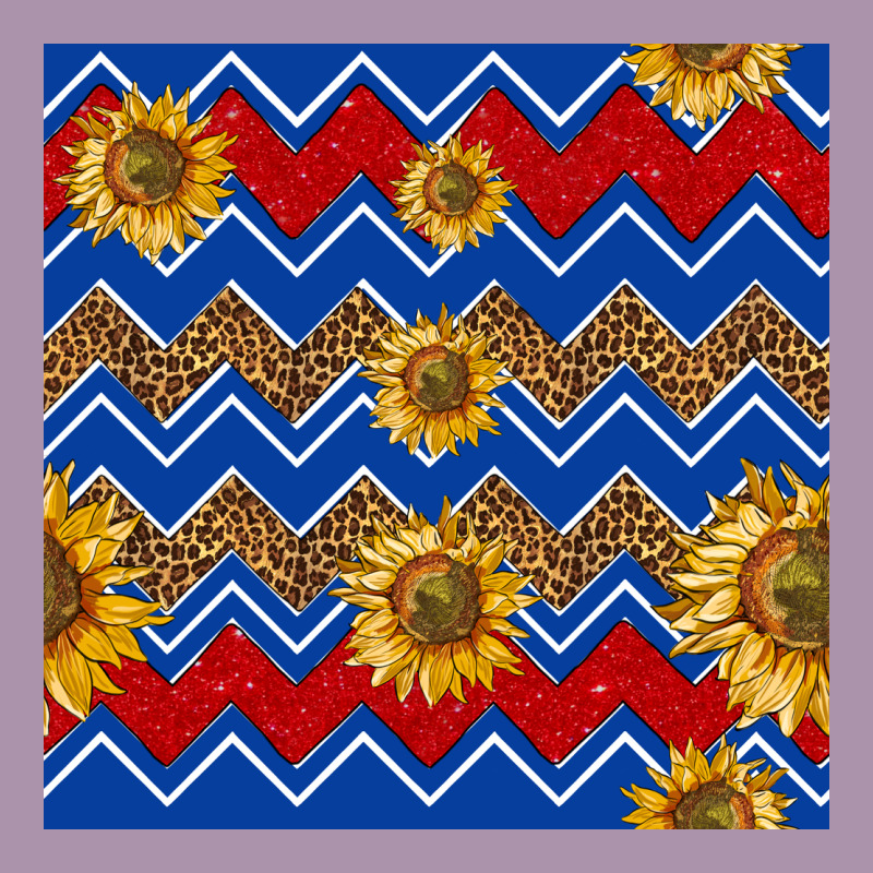 4th Of July Sunflower Seamless  Pattern Heavyweight Hoodie by BundleAndBundleShop | Teevron