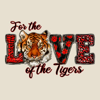 For The Love Of The Tigers Red Urban Heavy Tee | Teevron