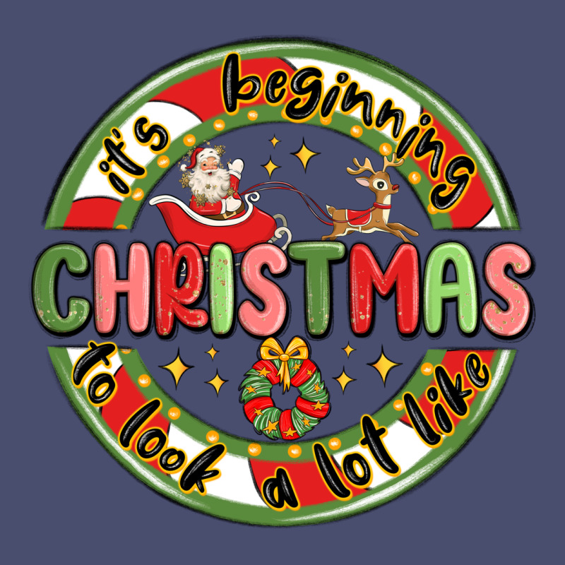 It's Beginning To Look A Lot Like Christmas Vintage Tee by MaliasSmallBusiness | Teevron