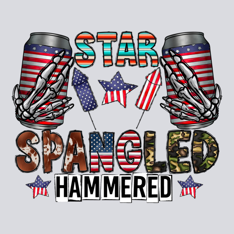 Star Spangled Hammered Zipper Hoodie by CowhideDigitalArt | Teevron