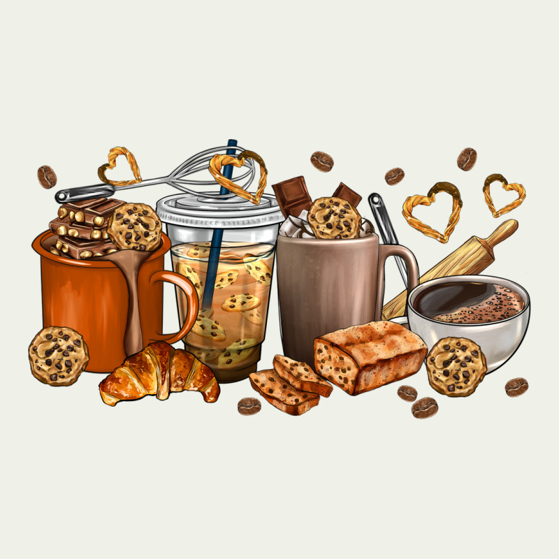 Cookie Coffee Cups Urban Heavy Tee by texasbilliewilder | Teevron