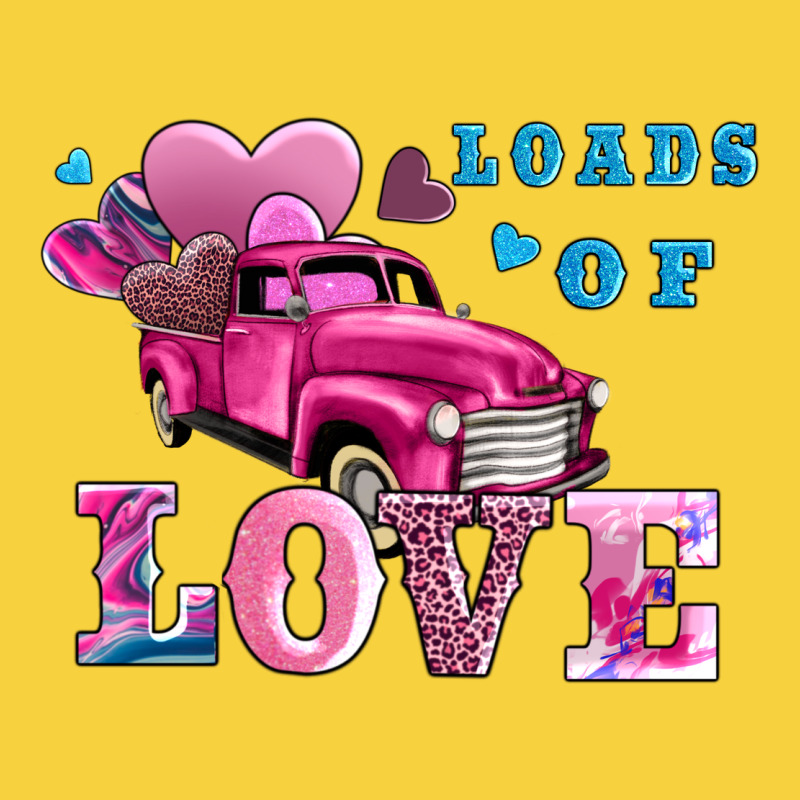 Loads Of Love Wıth Truck Premium Sweatshirt by AdoDesignShop | Teevron