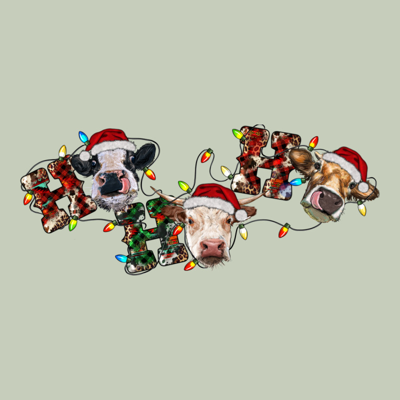 Hohoho Christmas Cows Long Sleeve Tee by RanaPortraitStore | Teevron