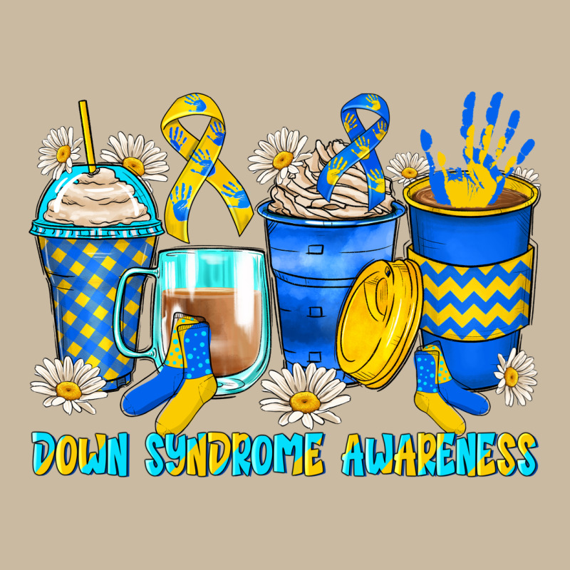 Down Syndrome Coffee Cups Long Sleeve Tee by Zillion Design Studio | Teevron