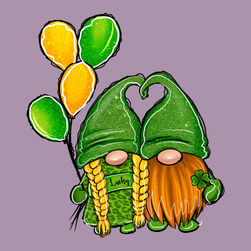 St Patrick's Day Gnomes Heavyweight Hoodie by Jasminsmagicworld | Teevron