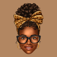 Afro Woman Messy Bun Long Sleeve Tee | Teevron
