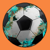Western Sport Soccer Camouflage Turquoise Pattern Premium Sweatshirt | Teevron