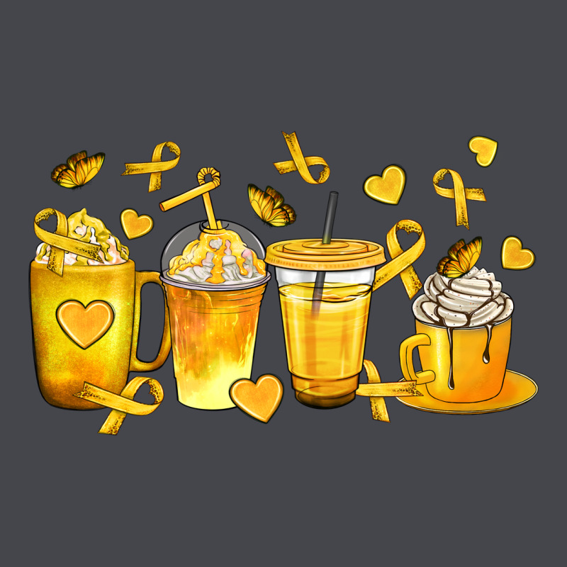Childhood Cancer Coffee Cups Classic Tee by texasbilliewilder | Teevron