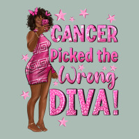 Cancer Picked The Wrong Diva With Black Woman Classic Tee | Teevron