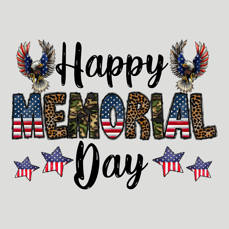 Happy Memorial Day Zipper Hoodie by CowhideDigitalArt | Teevron
