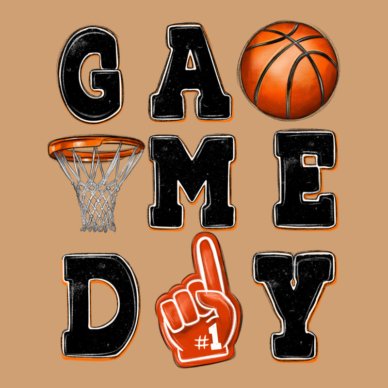 Basketball Game Day Vintage Tee by MaliasSmallBusiness | Teevron