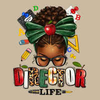 Director Life Afro Messy Bun Long Sleeve Tee | Teevron