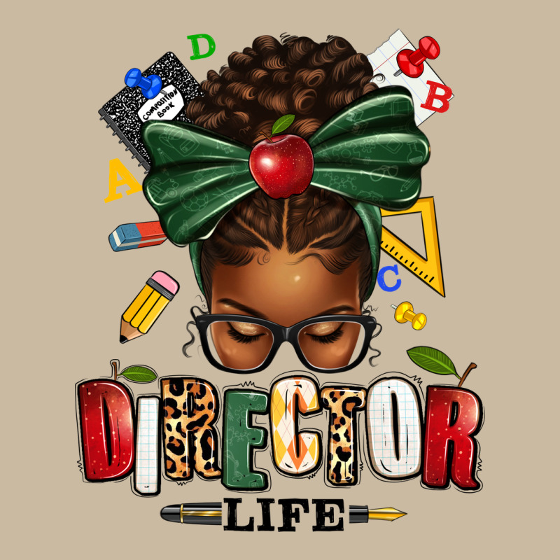 Director Life Afro Messy Bun Long Sleeve Tee by texasbilliewilder | Teevron