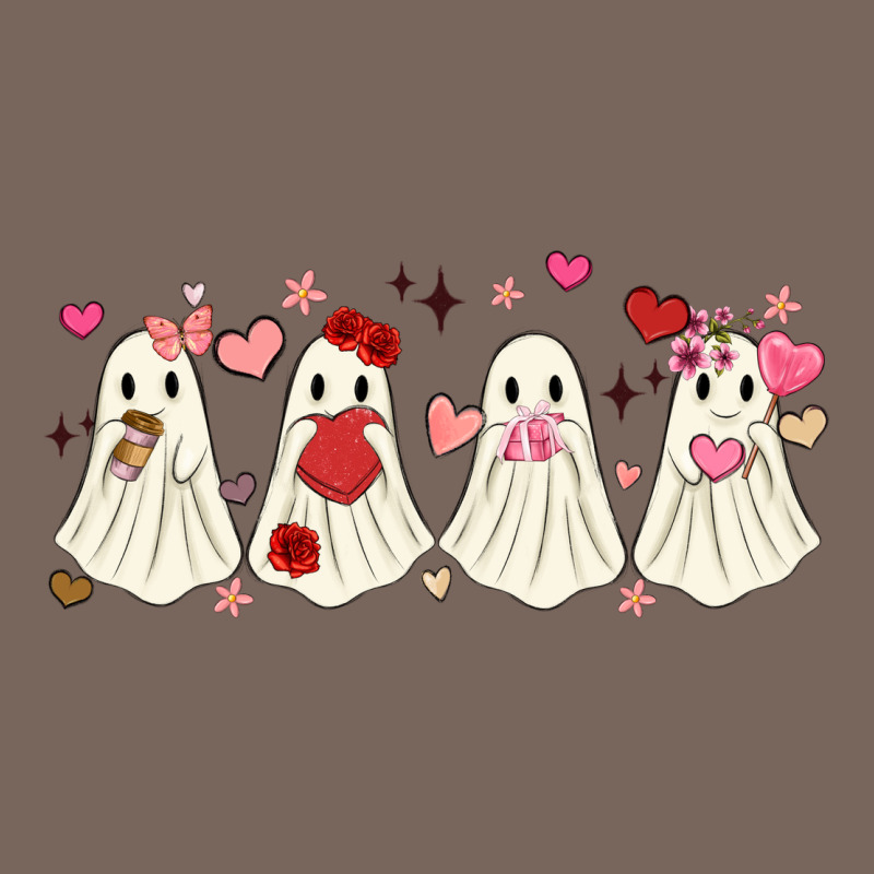 Valentines Day Ghost Premium Hoodie by MaliasSmallBusiness | Teevron