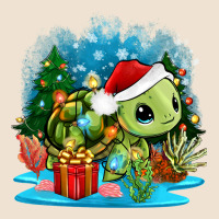 Christmas Turtle Urban Heavy Tee | Teevron