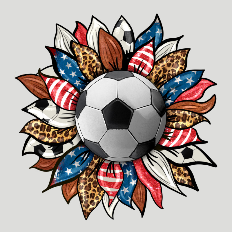 Football Sunflower Zipper Hoodie by HRA Design Shop | Teevron