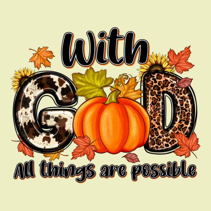 With God All Things Are Possible Urban Hoodie by MaliasSmallBusiness | Teevron