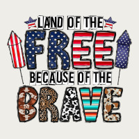 Land Of The Beacause Of The Brave Zipper Hoodie | Teevron