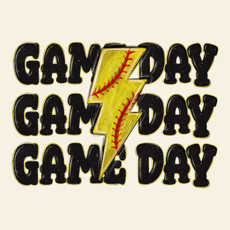 Game Day Game Day Game Day Softball Vintage Tee by MaliasSmallBusiness | Teevron