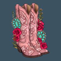 Floral Cowgirl Boots Urban Heavy Tee | Teevron