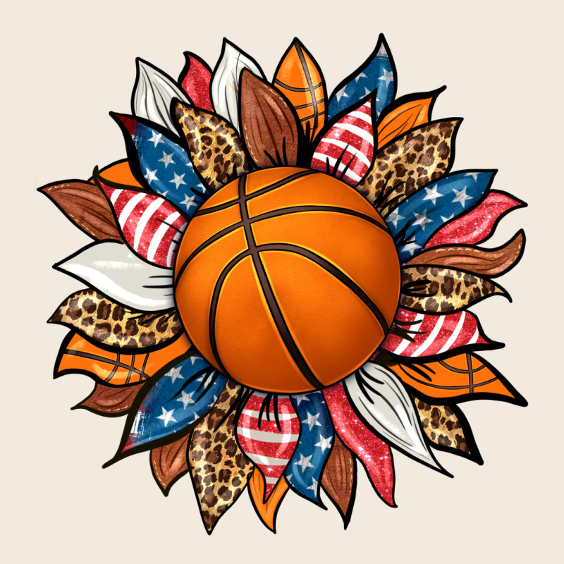 Basketball Sunflower Zipper Hoodie by HRA Design Shop | Teevron