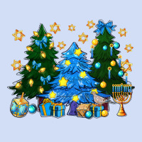 Hannukah Christmas Trees Urban Hoodie | Teevron