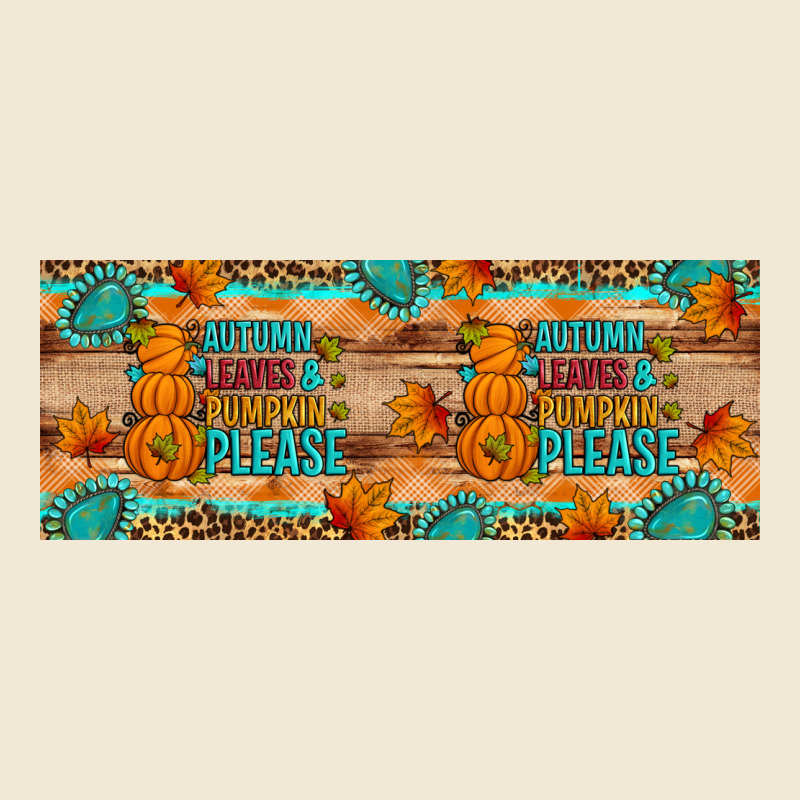 Autumn Leaves And Pumpkin Please 11 Oz Mug Premium Tee by Artiststas | Teevron
