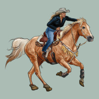 Horse Body With Cowgirl Classic Tee | Teevron