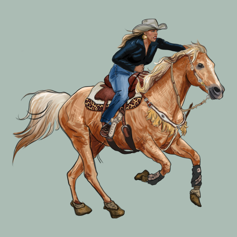 Horse Body With Cowgirl Classic Tee by RanaPortraitStore | Teevron