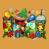 Autism Christmas Coffee Cups Urban Heavy Tee | Teevron