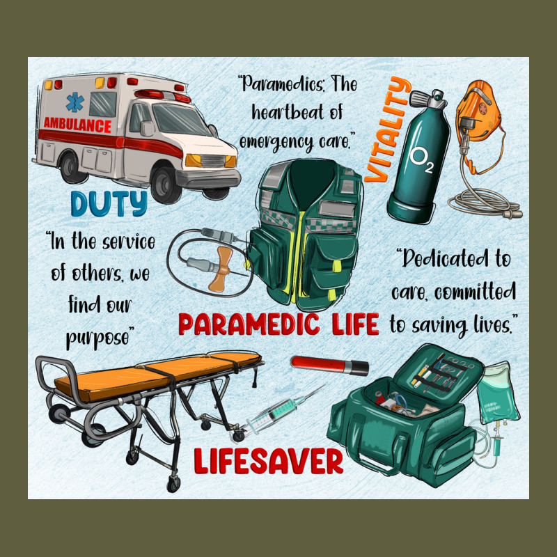 Paramedic Life Vintage Tee by MaliasSmallBusiness | Teevron