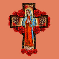 Lady Of Guadalupe Rose Cross, Classic Tee | Teevron