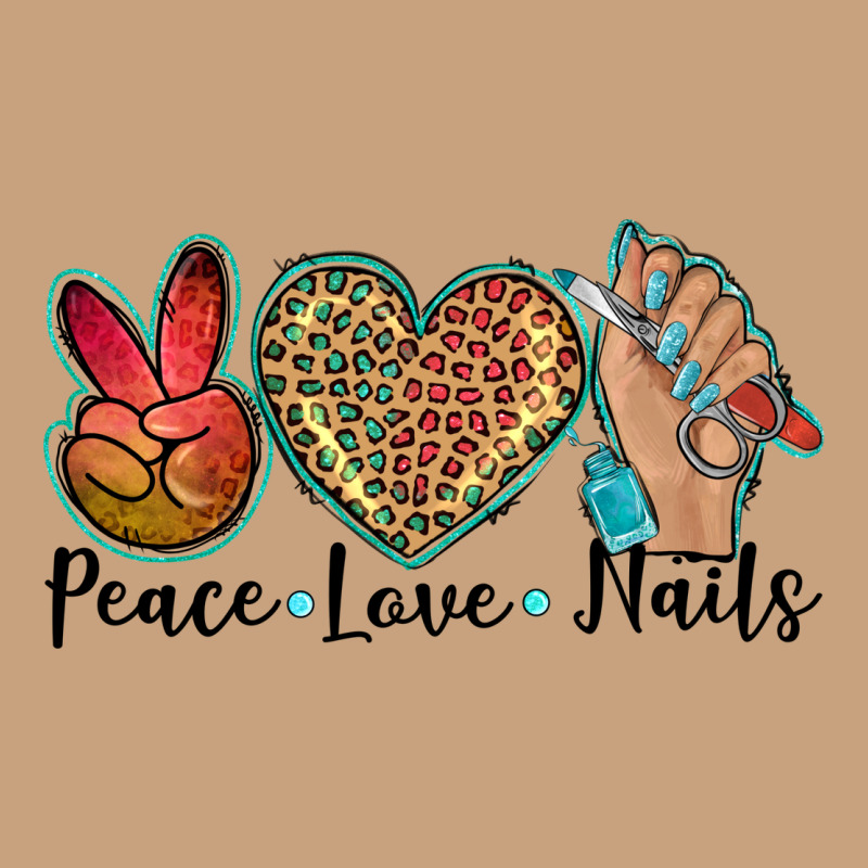 Peace Love Nails Vintage Tee by BarkalooDesign | Teevron