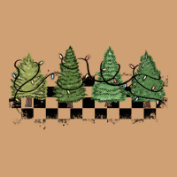 Christmas Checkered Trees Vintage Tee | Teevron