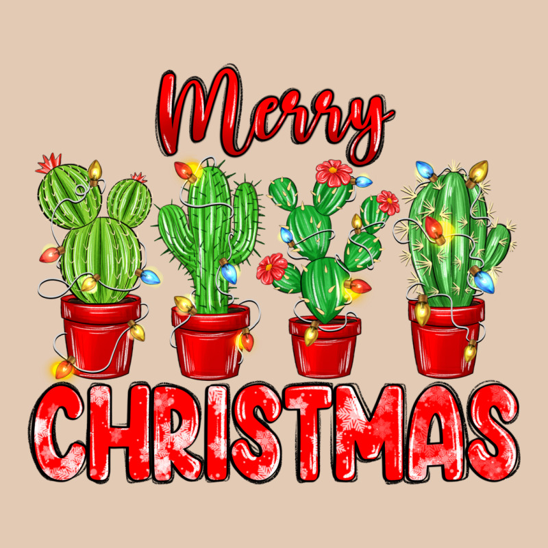 Merry Christmas Cactuses Urban Hoodie by MaliasSmallBusiness | Teevron