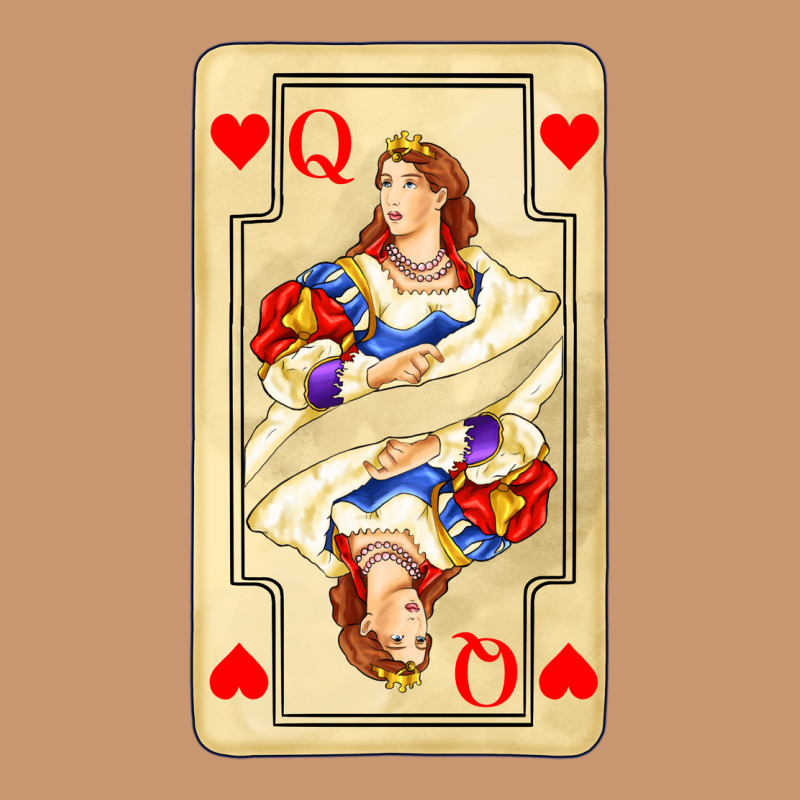 Love Playing Cards Queen Heavyweight Hoodie by AdoDesignShop | Teevron