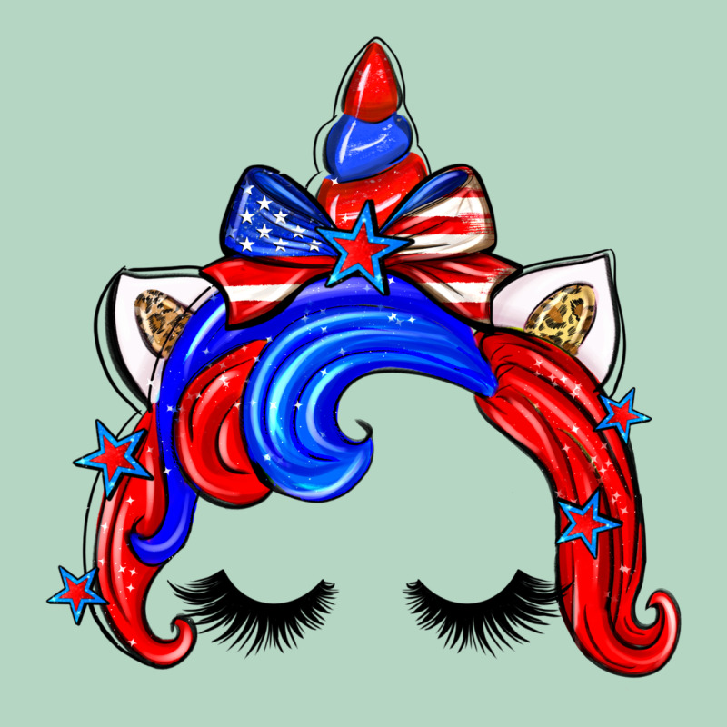 4th Of July Unicorn Classic Tee by Zillion Design Studio | Teevron