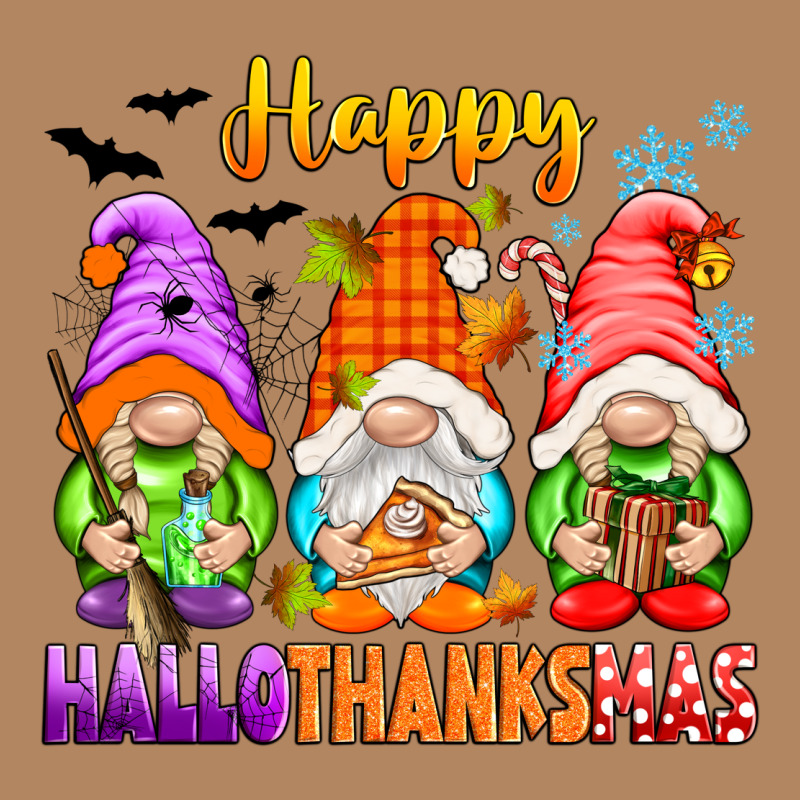 Happy Hallothanksmas Gnomes Long Sleeve Tee by texasbilliewilder | Teevron