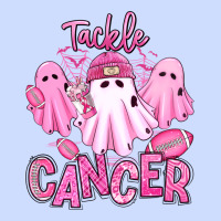 Tackle Cancer Halloween Ghosts American Football Urban Heavy Tee | Teevron