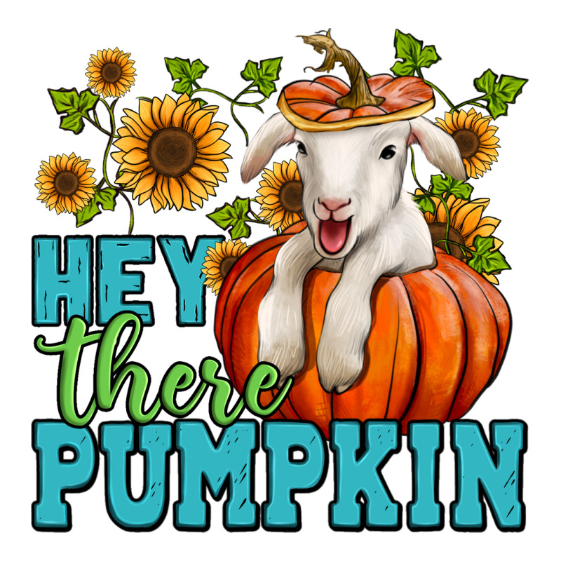 Hey There Pumpkin Lamb Premium Hoodie by NancyCooperArtShop | Teevron