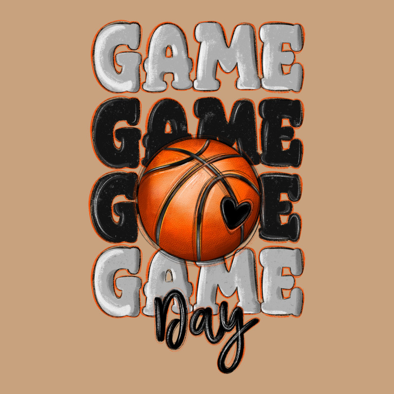 Game Day Basketball Bal Vintage Tee by MaliasSmallBusiness | Teevron