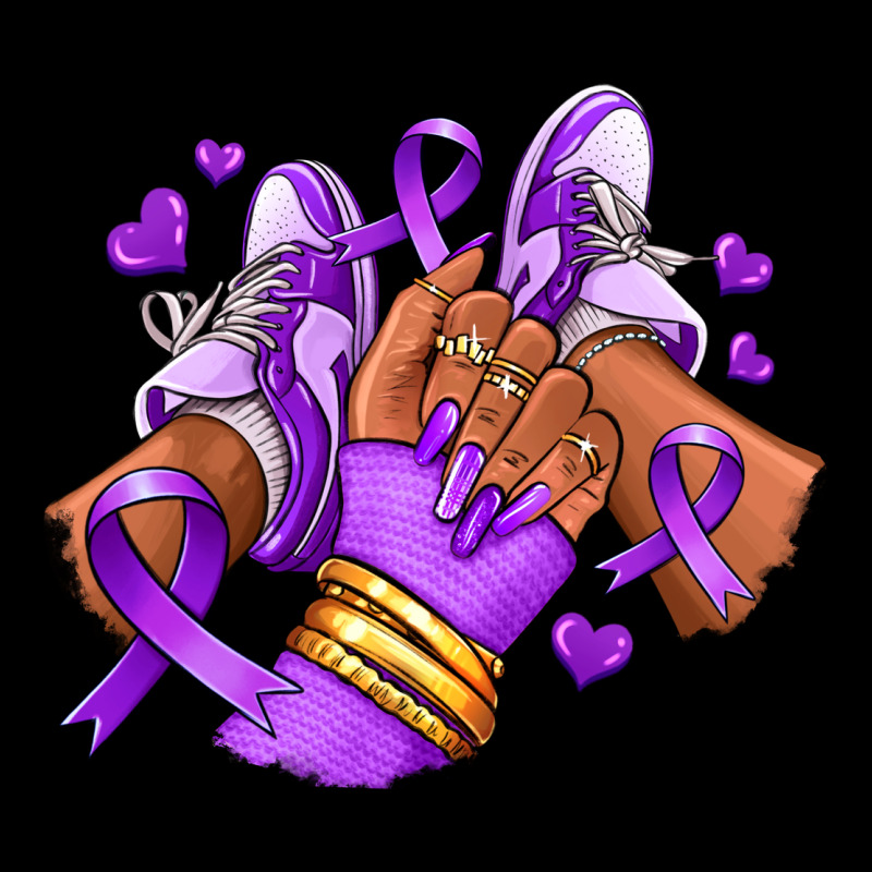Domestic Violence Afro Girl Sneakers Urban Heavy Tee by RanaPortraitStore | Teevron