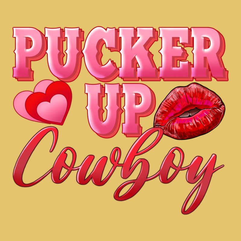 Pucker Up Cowboy Premium Sweatshirt by AdoDesignShop | Teevron