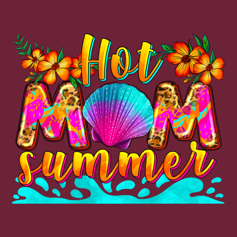Hot Mom Summer Long Sleeve Tee by Zillion Design Studio | Teevron