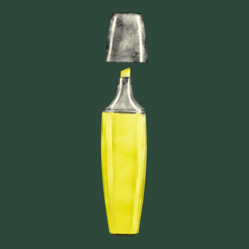 Yellow Highlighter Pen Fa Element Zipper Hoodie by FaDigitalArtStudio | Teevron