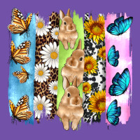 Easter Bunny Butterfly Daisy And Sunflower With Cowhide And  Leopard B Premium Sweatshirt | Teevron