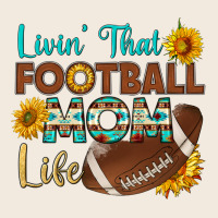 Livin' That Football Mom Life Zipper Hoodie | Teevron