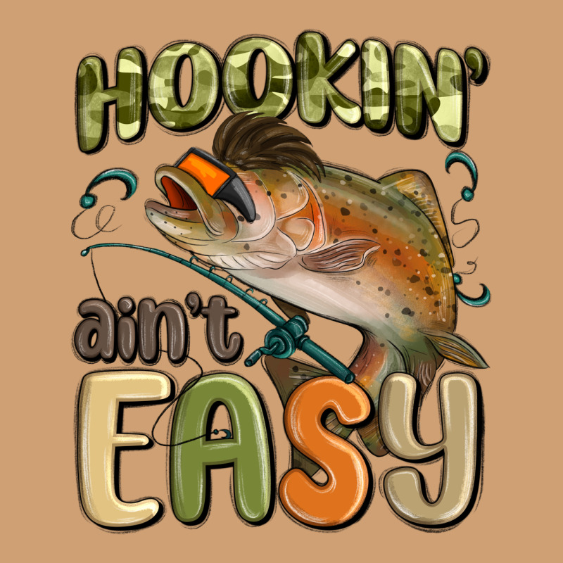 Hookin' Ain't Easy Vintage Tee by MaliasSmallBusiness | Teevron